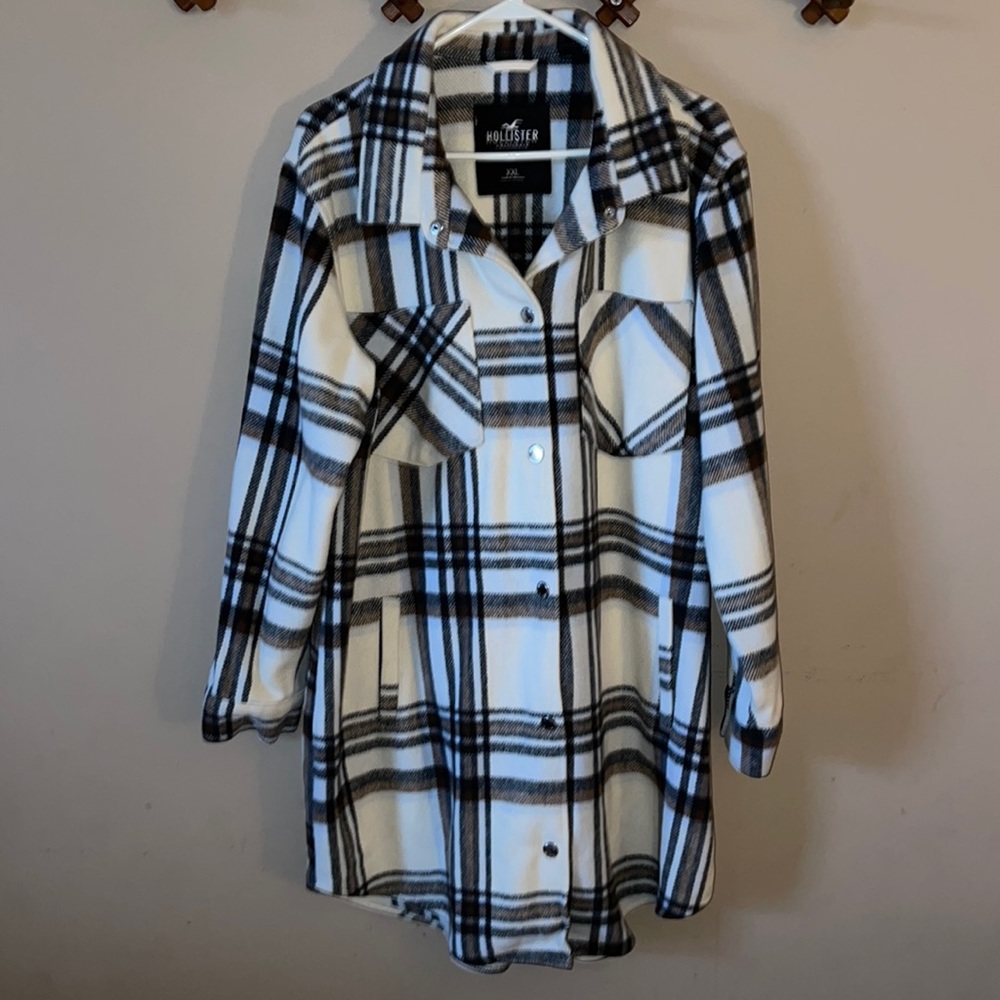 Hollister Plaid Jacket